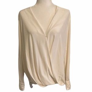 Rag & Bone White Silk Blouse